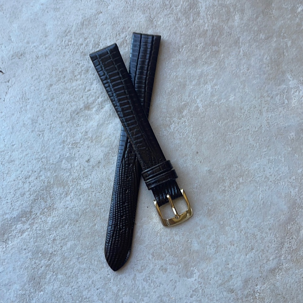 Watch band Leather band Spidel 14mm brown